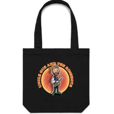Uncle Gus and The Rimshots Tote - Solo Gus Drawing Thumbnail