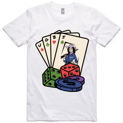Uncle Gus and The Bigshots Poker Logo Shirt Thumbnail